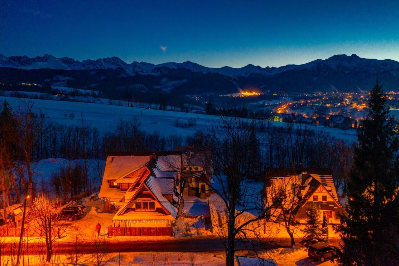 Apartamenty Willa Olsza Wood House & Mountain View & Sauna Zakopane Exteriör bild