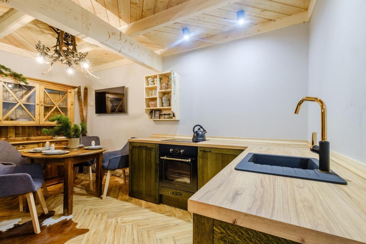 Apartamenty Willa Olsza Wood House & Mountain View & Sauna Zakopane Exteriör bild
