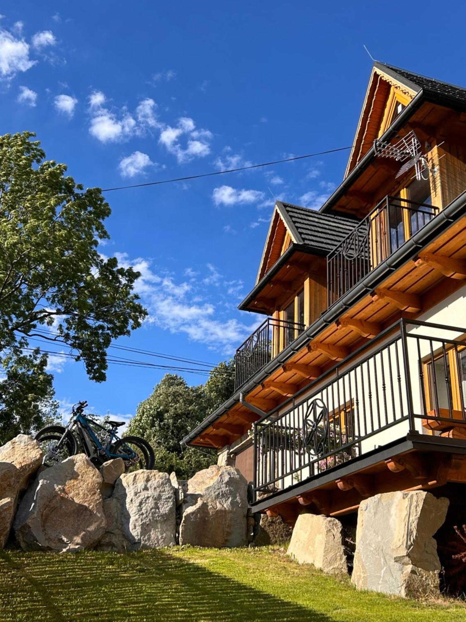 Apartamenty Willa Olsza Wood House & Mountain View & Sauna Zakopane Exteriör bild