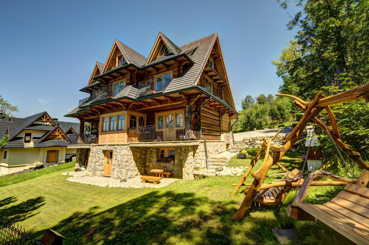 Apartamenty Willa Olsza Wood House & Mountain View & Sauna Zakopane Exteriör bild