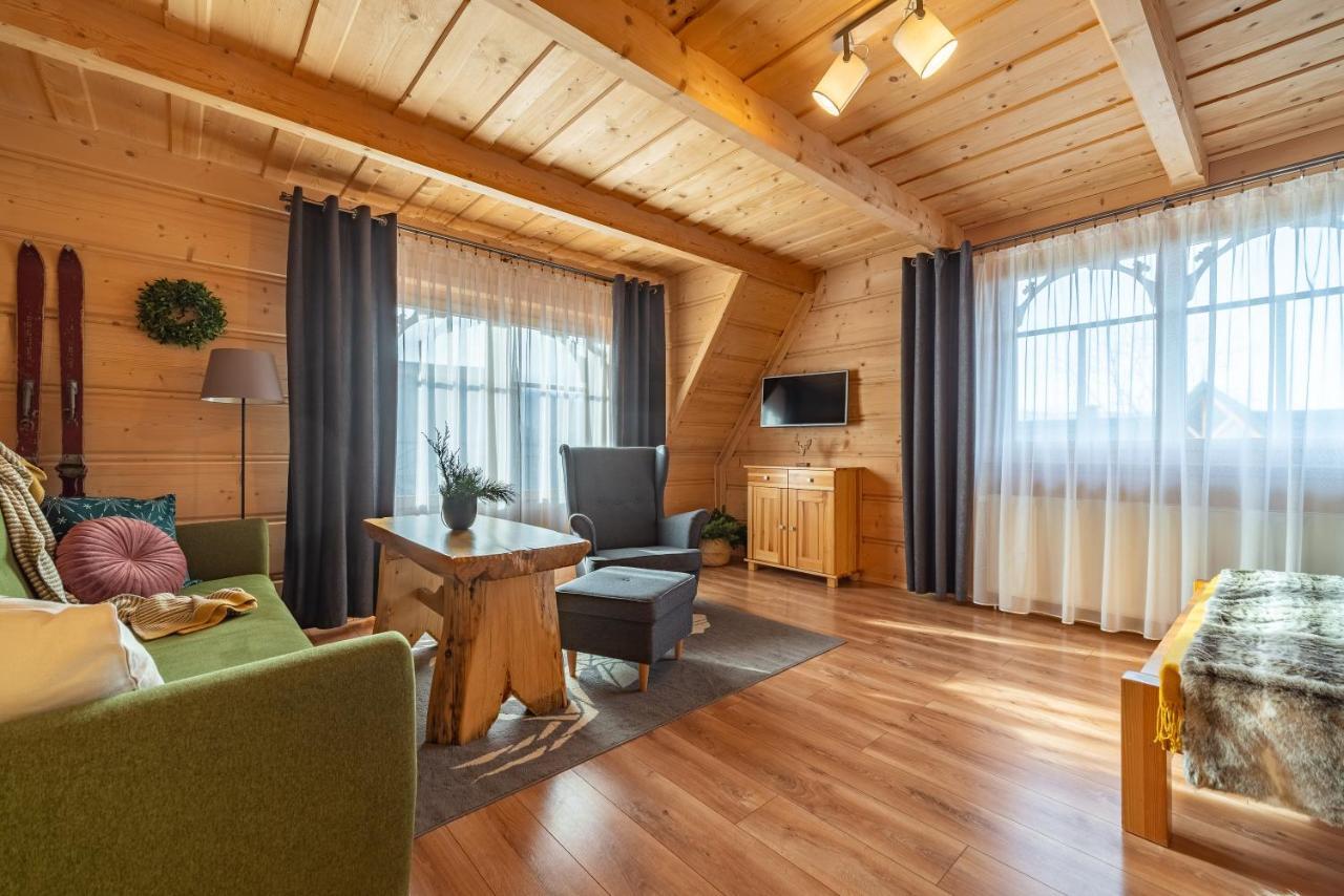Apartamenty Willa Olsza Wood House & Mountain View & Sauna Zakopane Exteriör bild