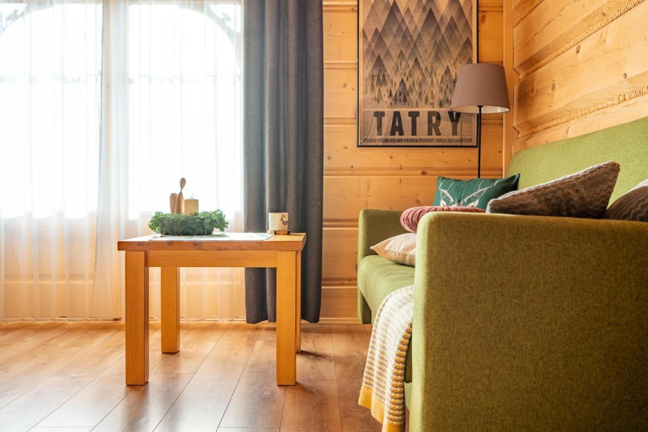 Apartamenty Willa Olsza Wood House & Mountain View & Sauna Zakopane Exteriör bild